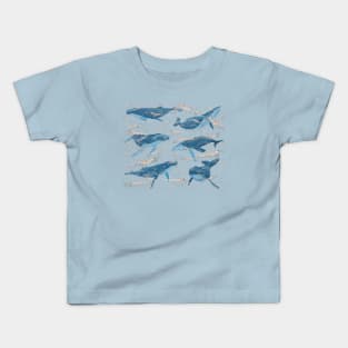 Nervous Krill, Hungry Whales Kids T-Shirt